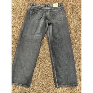 Vintage Y2K Brooklyn Express Jeans Mens Baggy Denim Hip Hop Skater Size 42x34